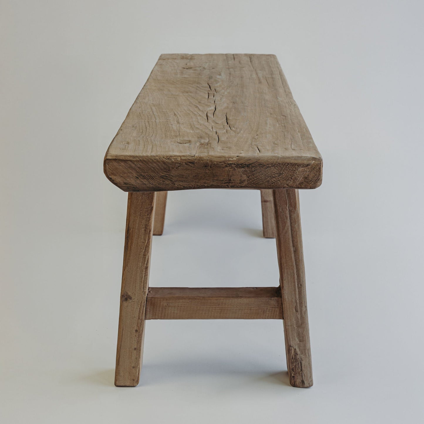 Short Elm Bench