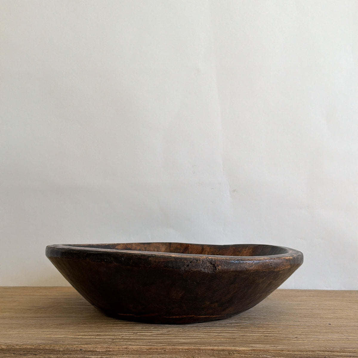 Waxed Wooden Bowl 1