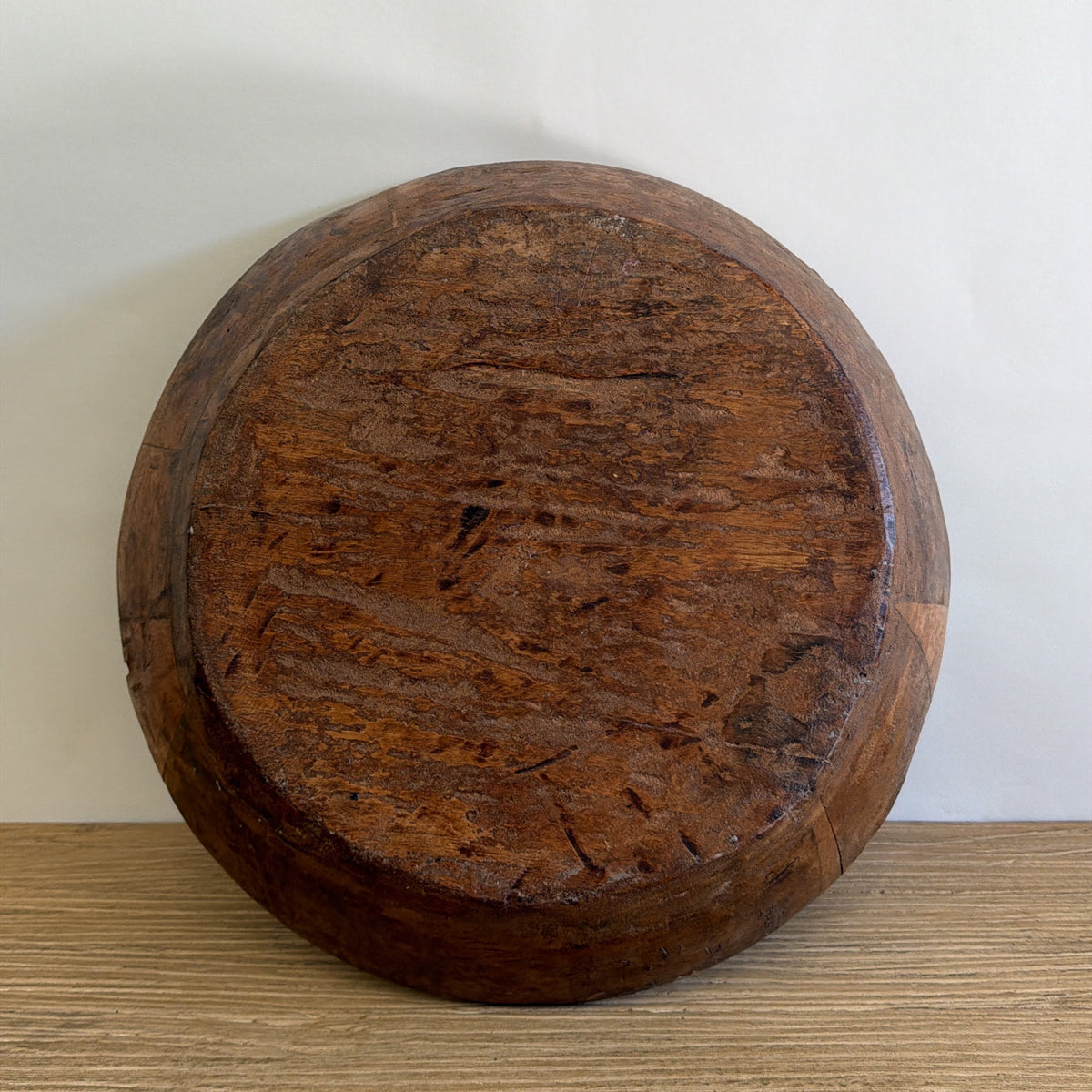 Waxed Wooden Bowl 2