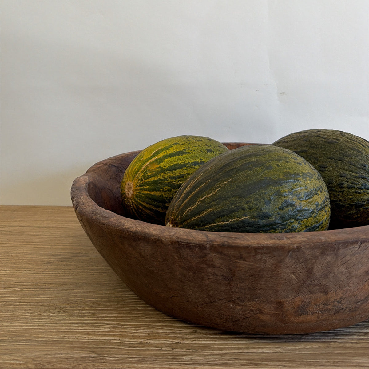 Waxed Wooden Bowl 2