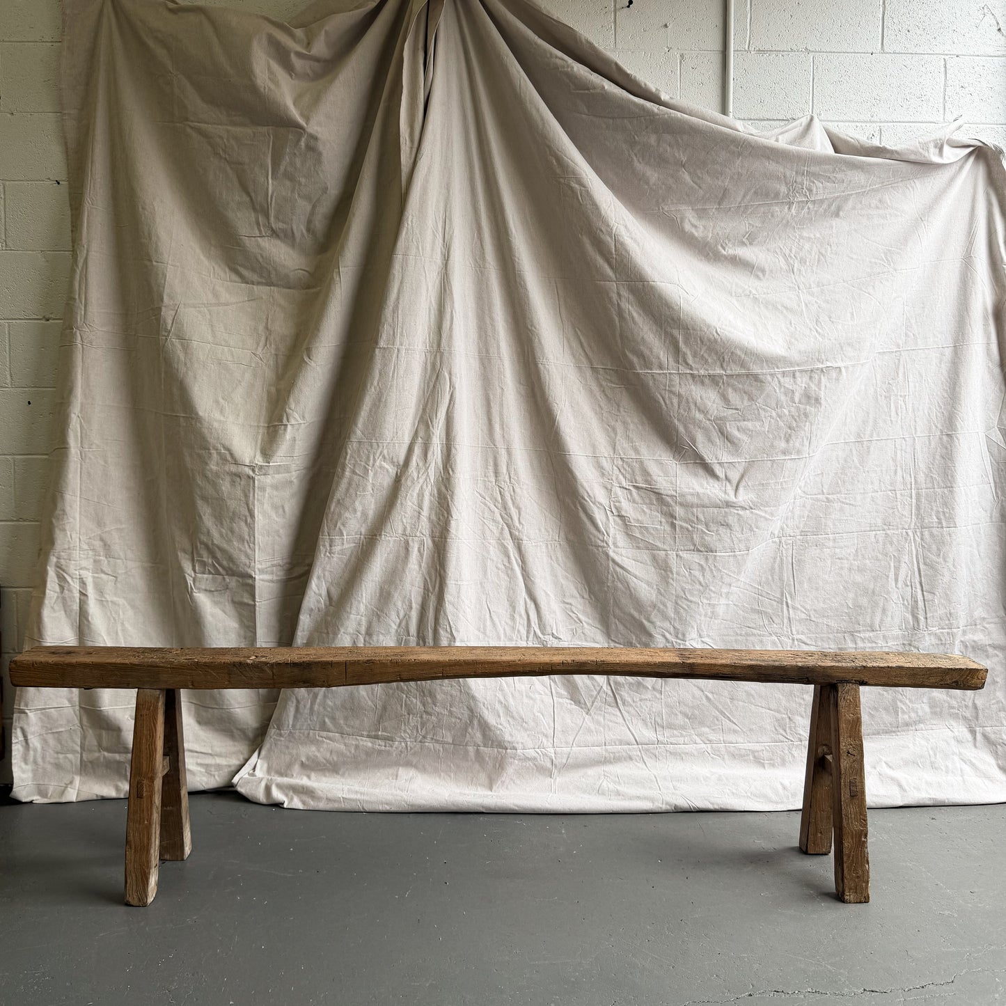 Skinny Elm Bench - Extra Long