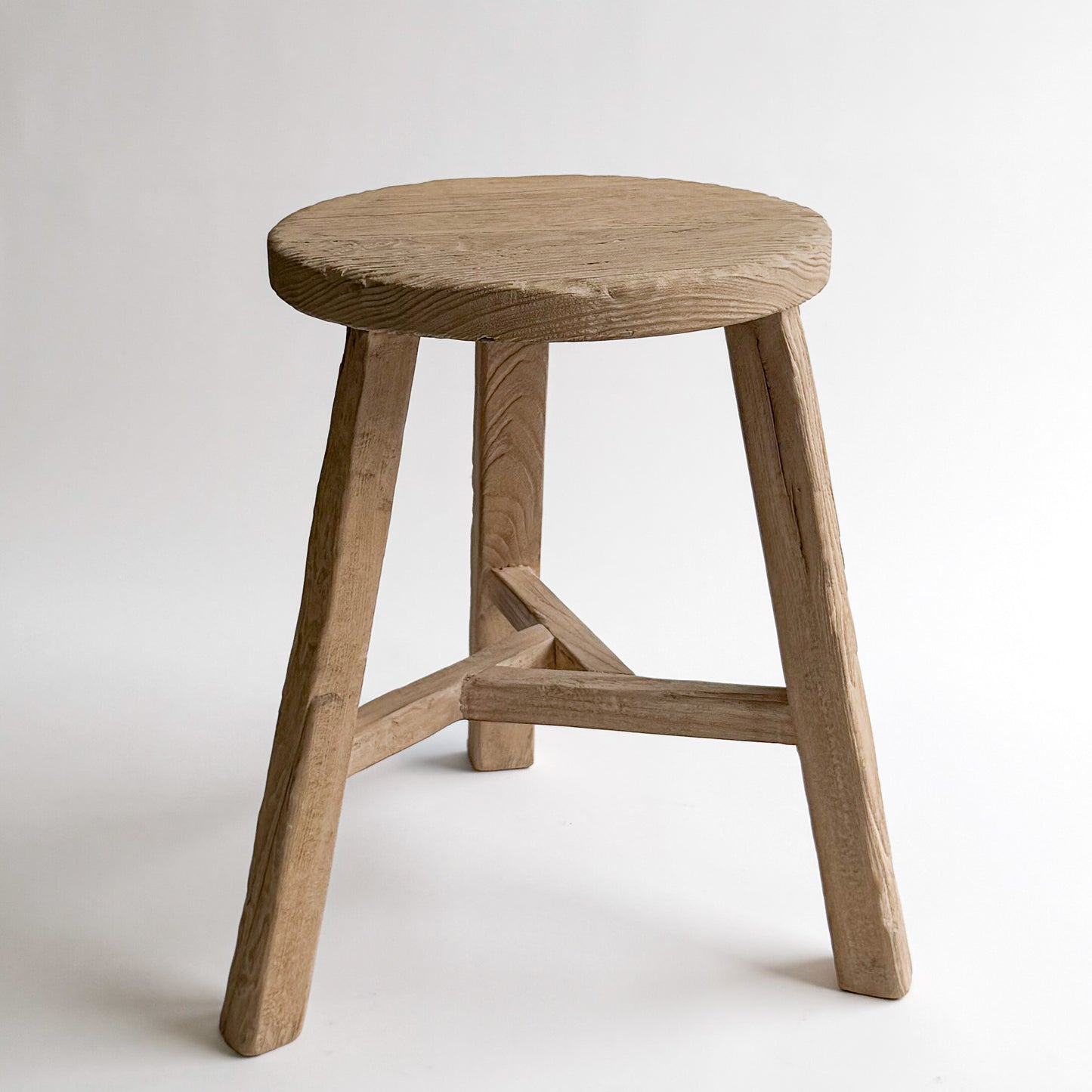 Round Side Table - Triangle Base