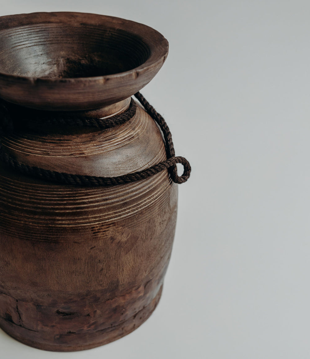 Wooden Pot