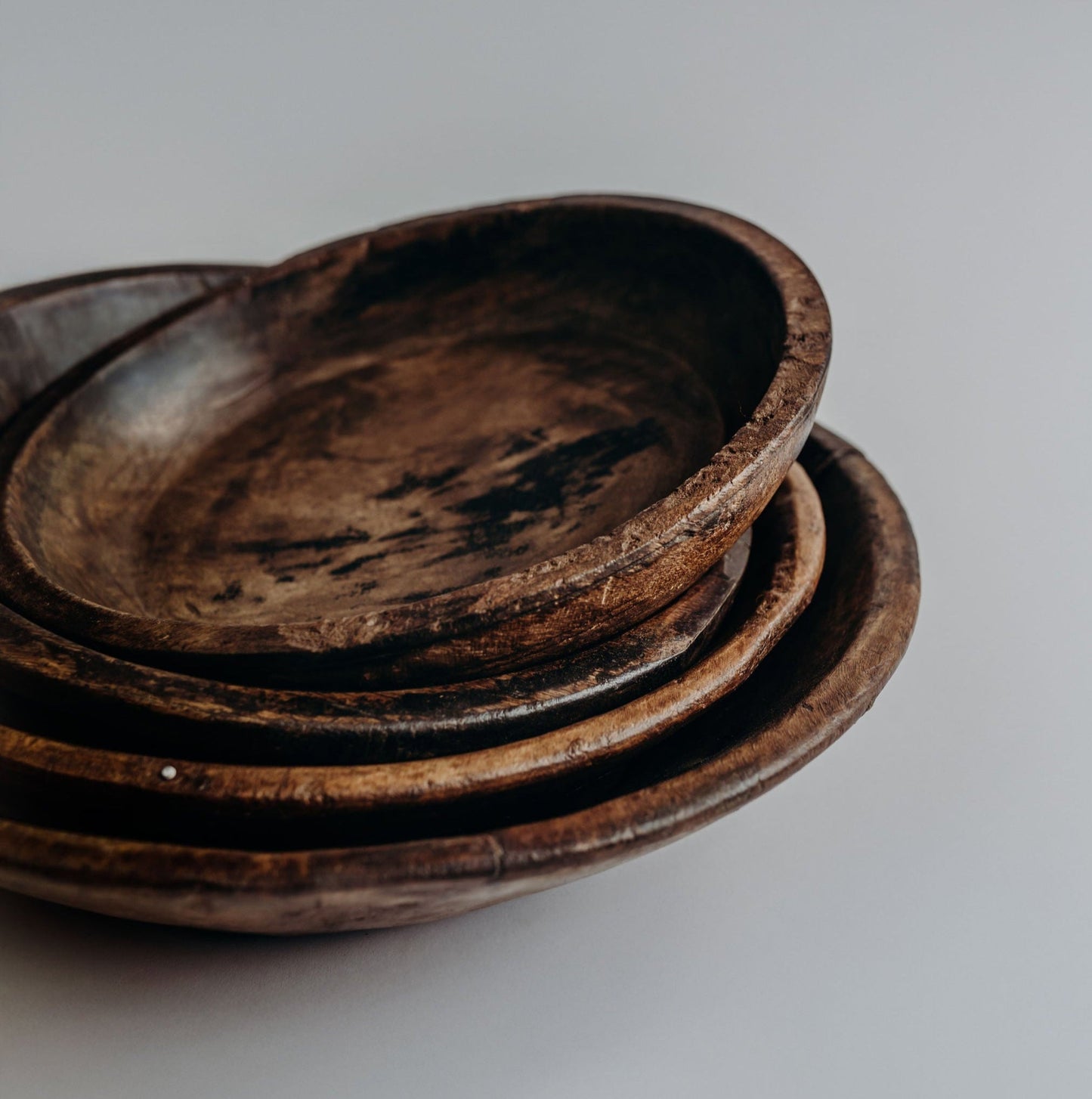 Waxed Wooden Bowl