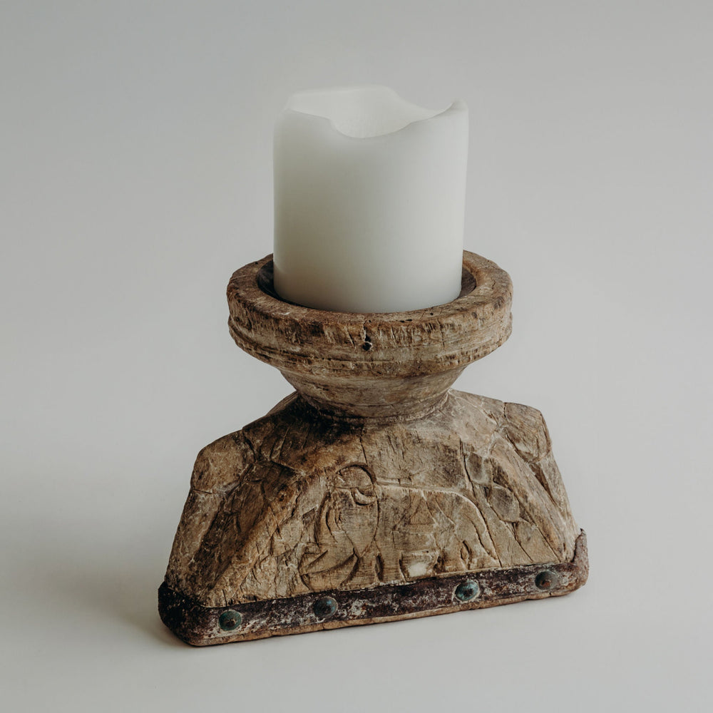 Wooden Candle Stand