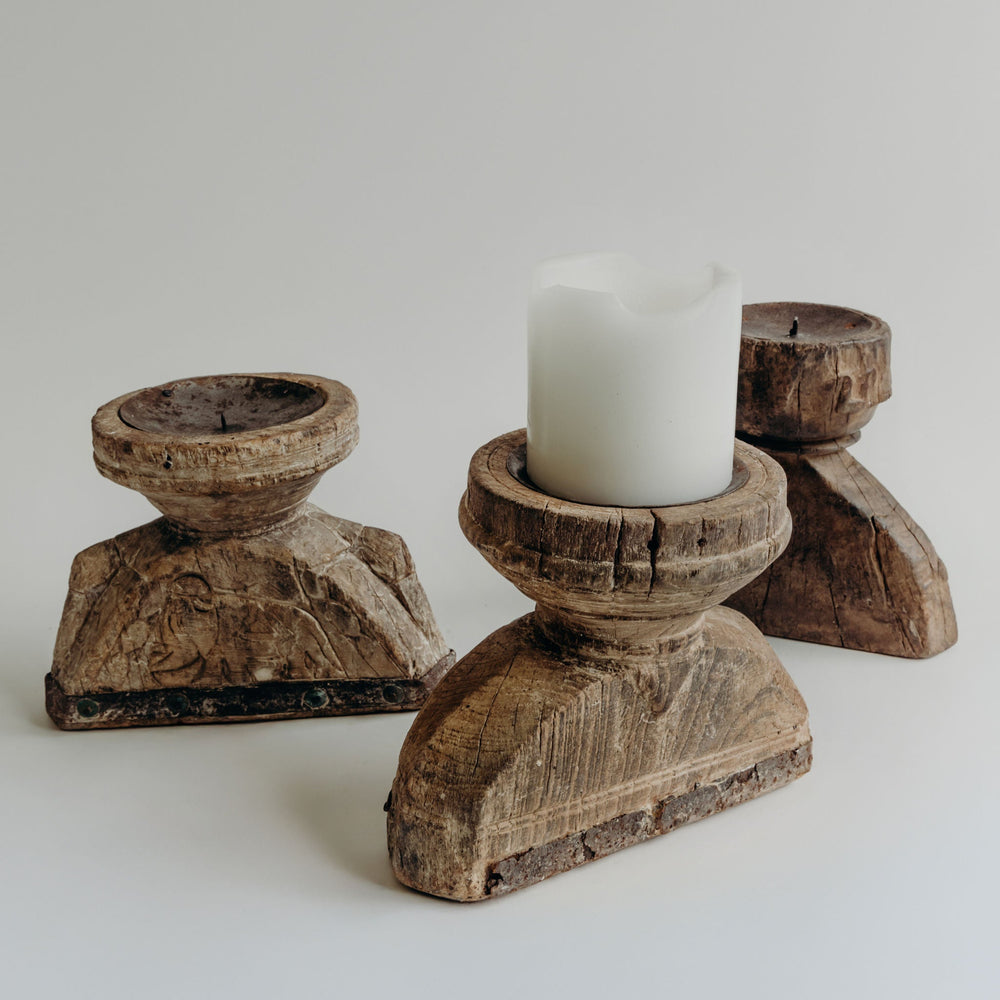 
                      
                        Wooden Candle Stand
                      
                    