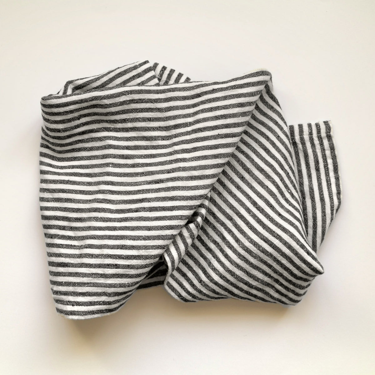 The Pantry Stripe Tea Towel, Charcoal